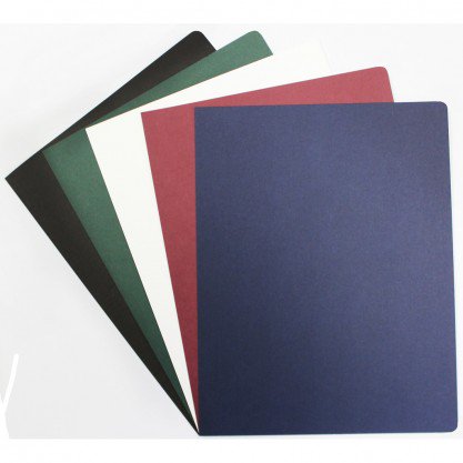 100pk Vinyl Binding Report Covers with Windows - Many Colors and Sizes in  Stock